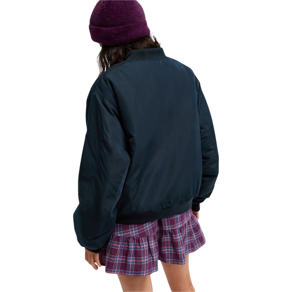 2026 Roxy Womens Golden Rise Bomber Jacket ERJJK03720 - Anthracite